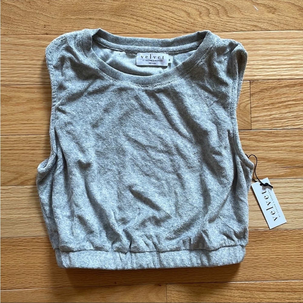 Velvet Top in Terry Cloth
